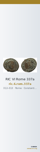 RIC VI Rome 337a — CANOA