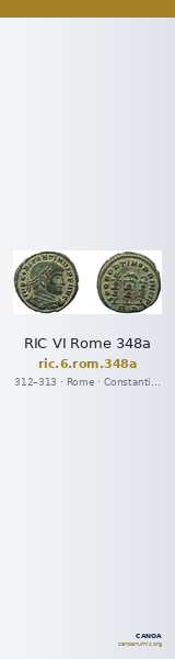 RIC VI Rome 348a — CANOA