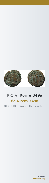 RIC VI Rome 349a — CANOA