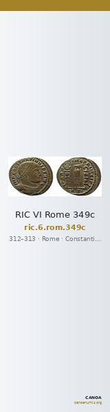 RIC VI Rome 349c — CANOA