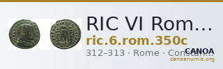 RIC VI Rome 350c — CANOA