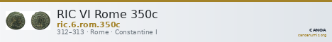 RIC VI Rome 350c — CANOA