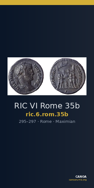 RIC VI Rome 35b — CANOA