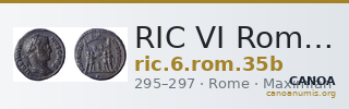 RIC VI Rome 35b — CANOA
