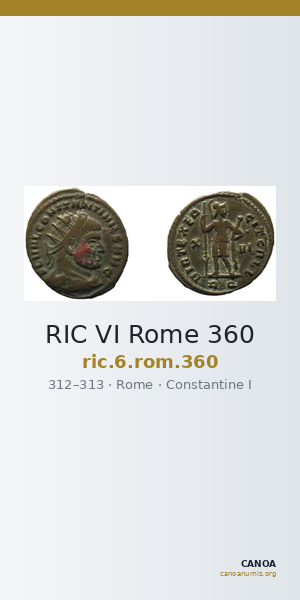 RIC VI Rome 360 — CANOA