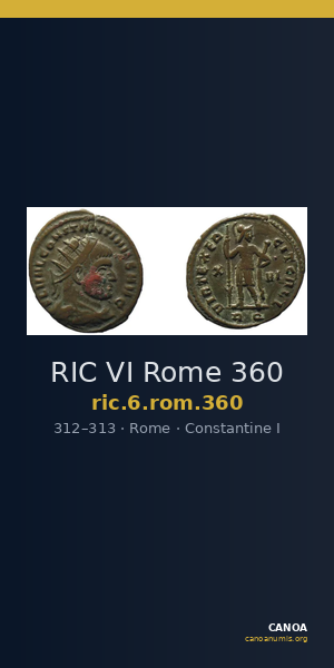 RIC VI Rome 360 — CANOA