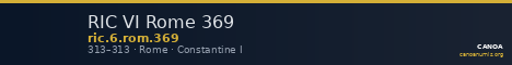 RIC VI Rome 369 — CANOA