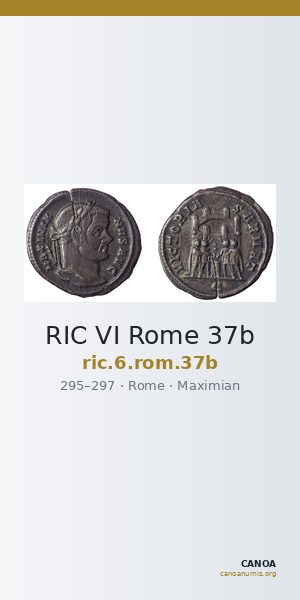 RIC VI Rome 37b — CANOA