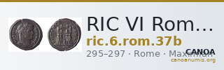 RIC VI Rome 37b — CANOA