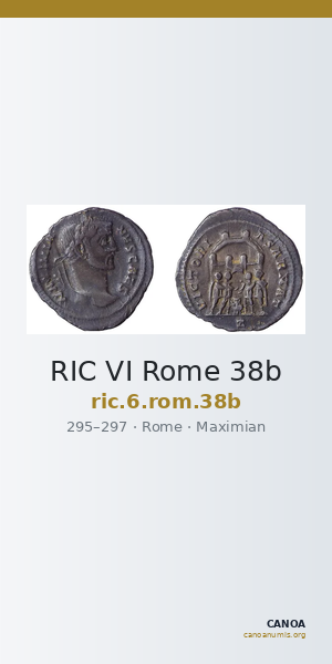 RIC VI Rome 38b — CANOA