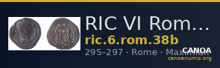 RIC VI Rome 38b — CANOA