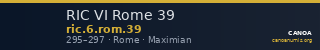RIC VI Rome 39 — CANOA