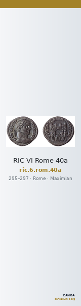 RIC VI Rome 40a — CANOA