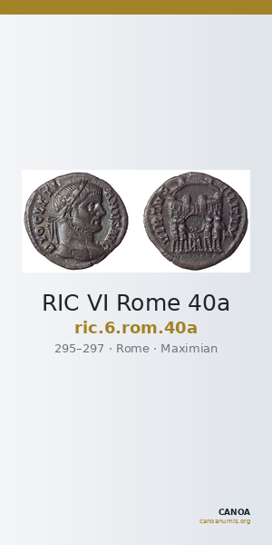 RIC VI Rome 40a — CANOA