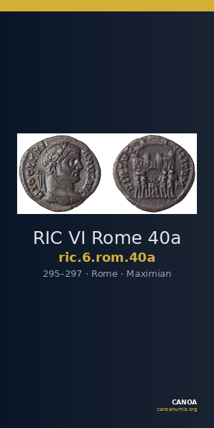 RIC VI Rome 40a — CANOA