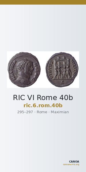 RIC VI Rome 40b — CANOA