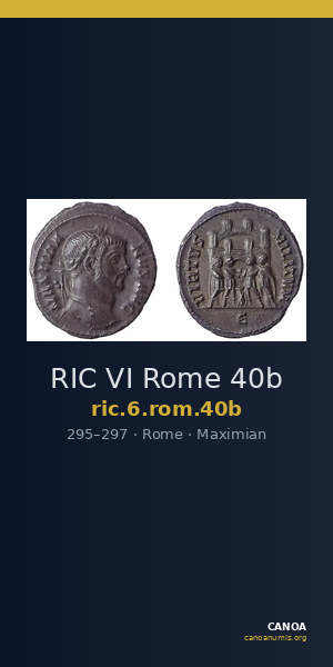 RIC VI Rome 40b — CANOA