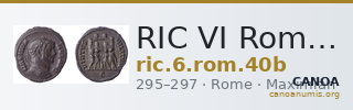 RIC VI Rome 40b — CANOA