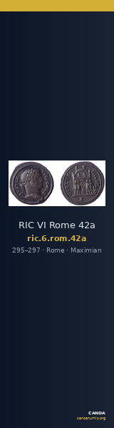 RIC VI Rome 42a — CANOA