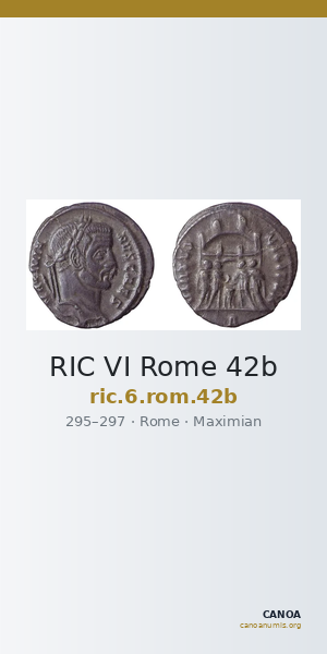 RIC VI Rome 42b — CANOA