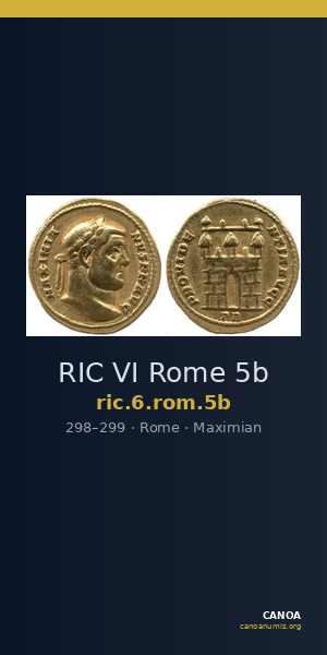RIC VI Rome 5b — CANOA