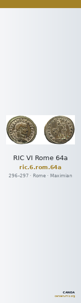 RIC VI Rome 64a — CANOA