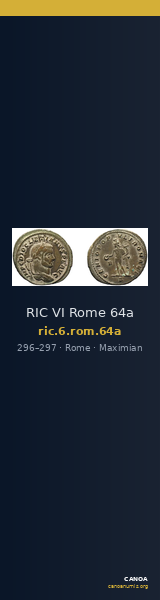 RIC VI Rome 64a — CANOA