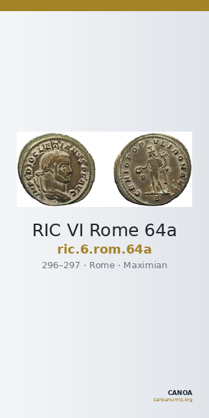 RIC VI Rome 64a — CANOA