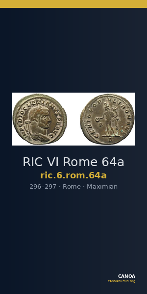 RIC VI Rome 64a — CANOA