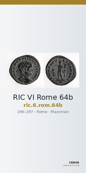 RIC VI Rome 64b — CANOA