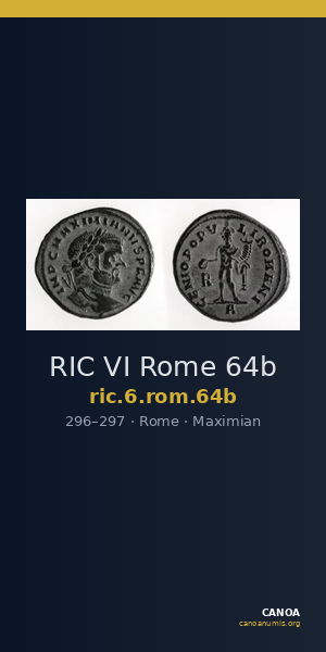 RIC VI Rome 64b — CANOA