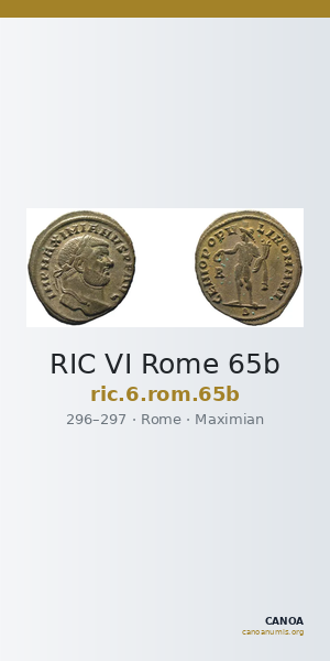 RIC VI Rome 65b — CANOA