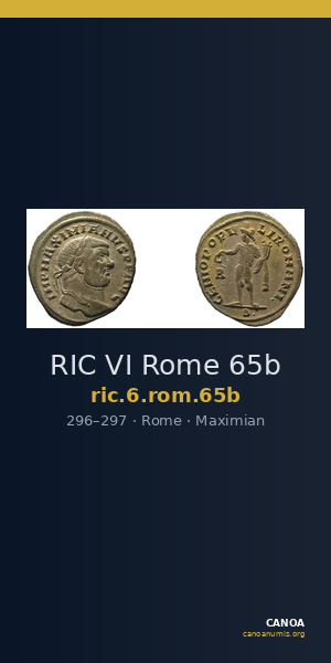 RIC VI Rome 65b — CANOA