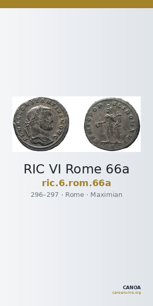 RIC VI Rome 66a — CANOA