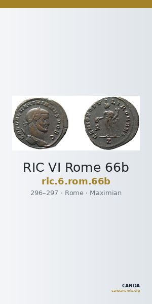 RIC VI Rome 66b — CANOA