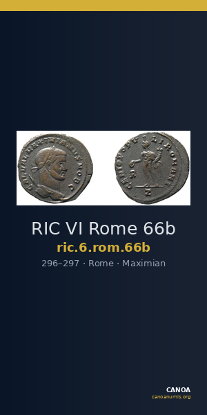 RIC VI Rome 66b — CANOA