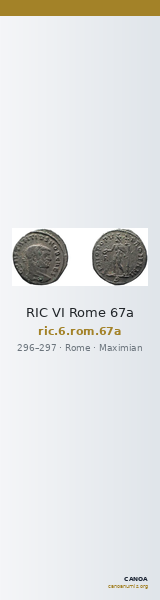 RIC VI Rome 67a — CANOA