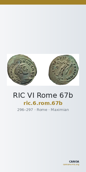 RIC VI Rome 67b — CANOA