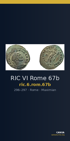 RIC VI Rome 67b — CANOA