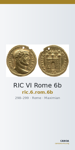 RIC VI Rome 6b — CANOA