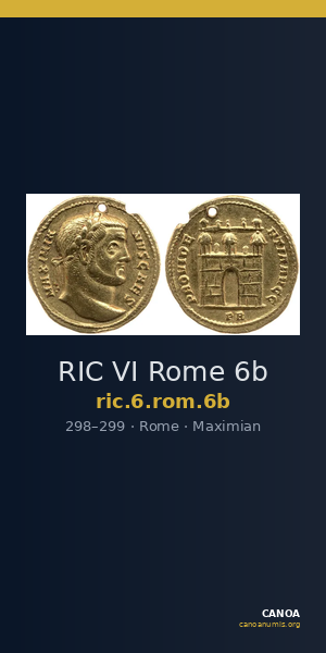RIC VI Rome 6b — CANOA