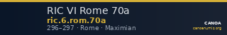 RIC VI Rome 70a — CANOA