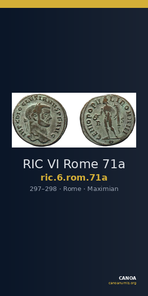 RIC VI Rome 71a — CANOA