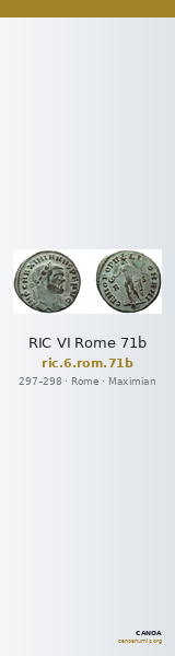 RIC VI Rome 71b — CANOA