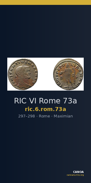 RIC VI Rome 73a — CANOA