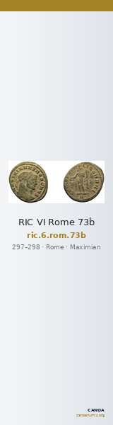 RIC VI Rome 73b — CANOA