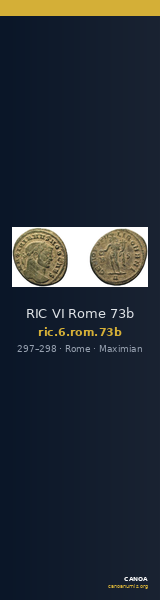 RIC VI Rome 73b — CANOA