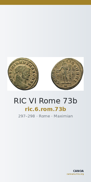 RIC VI Rome 73b — CANOA