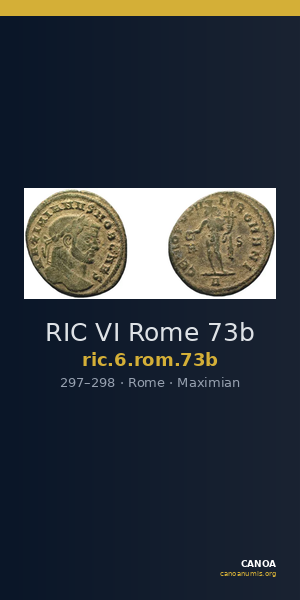 RIC VI Rome 73b — CANOA
