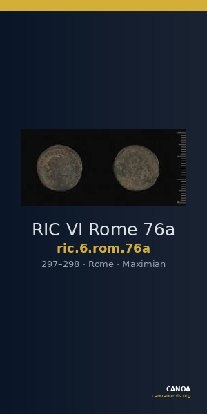 RIC VI Rome 76a — CANOA